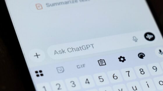 ChatGPT Work su mobile