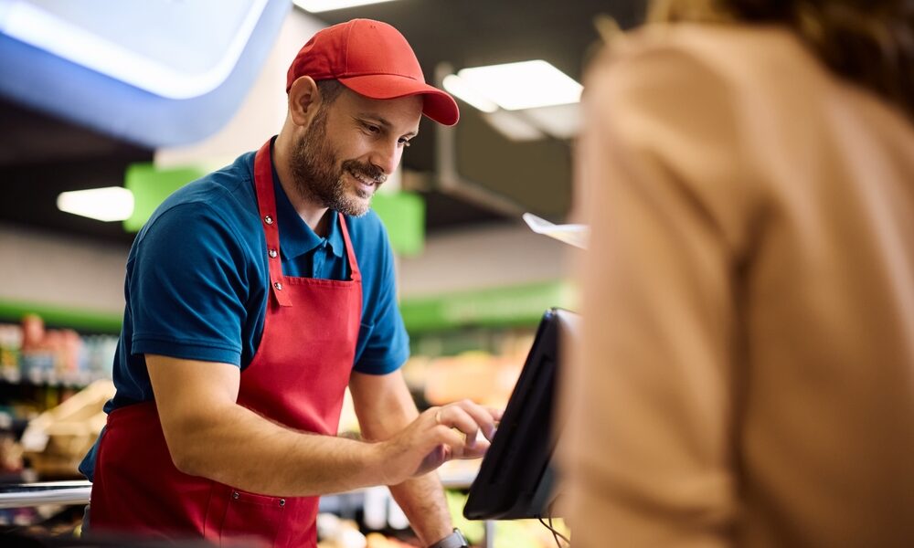 Tecnologia di verifica dell'età nei self-checkout