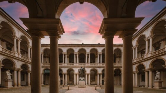 Interno della Grande Brera