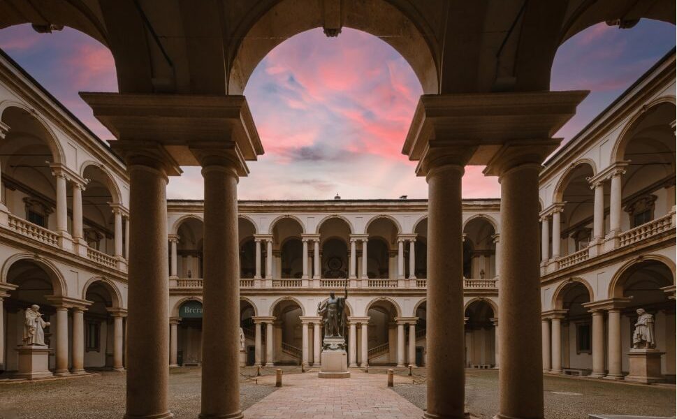 Interno della Grande Brera